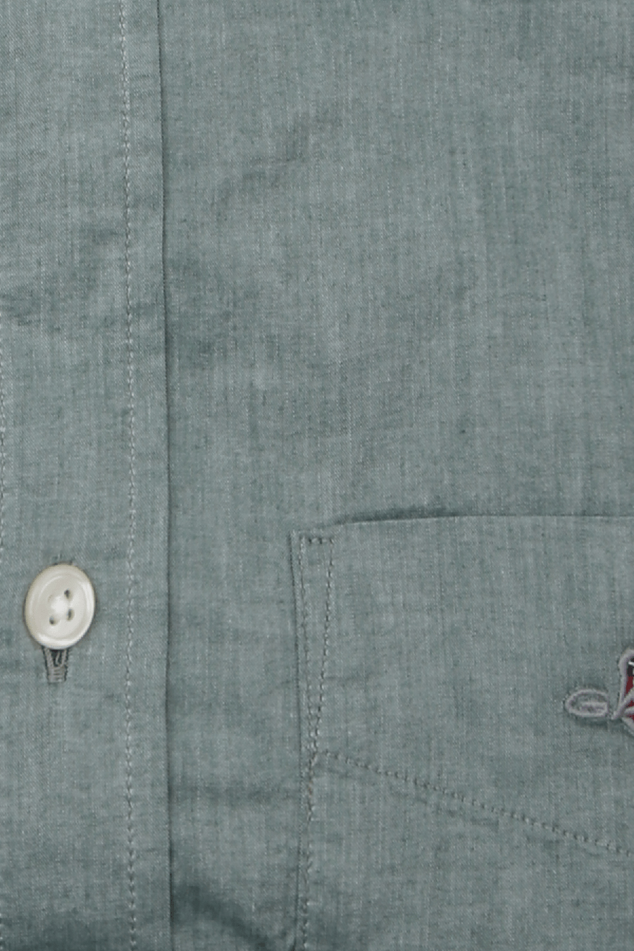 Produktbild f�r 'GANT Regular Hemd Langarm Button Down Kragen Popeline gr�n'