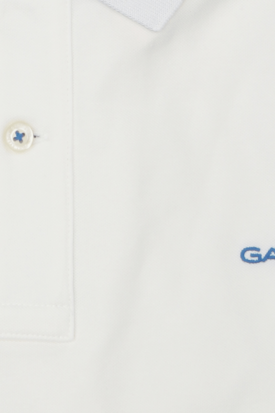 Produktbild fr 'GANT Regular Polo Halbarm geknpfter Polokragen Stretch Pique wei'
