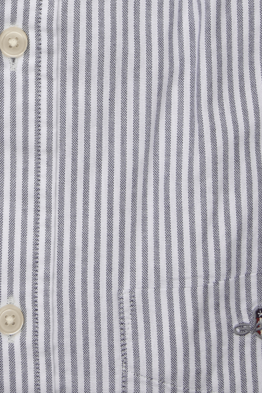 Produktbild f�r 'GANT Regular Hemd Langarm Button Down Kragen Oxford Streifen dunkelblau'