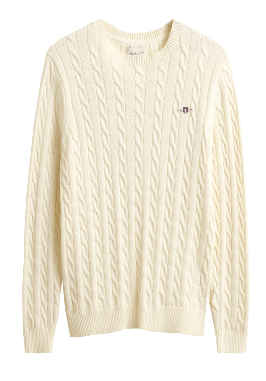 Produktbild f�r 'GANT Pullover Langarm Rundhals Strick haut'