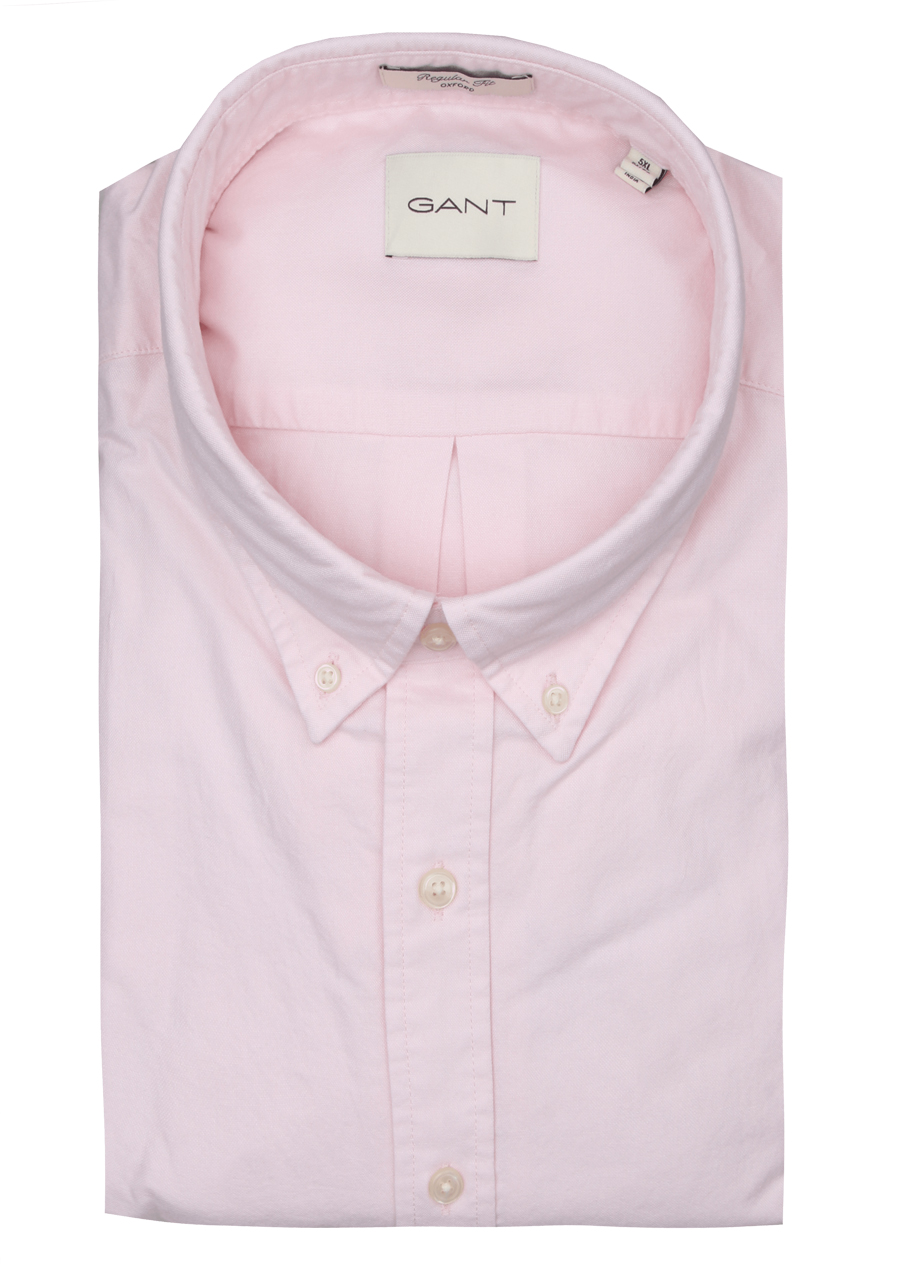Produktbild fr 'GANT Regular Hemd Langarm Button Down Kragen Oxford rosa'