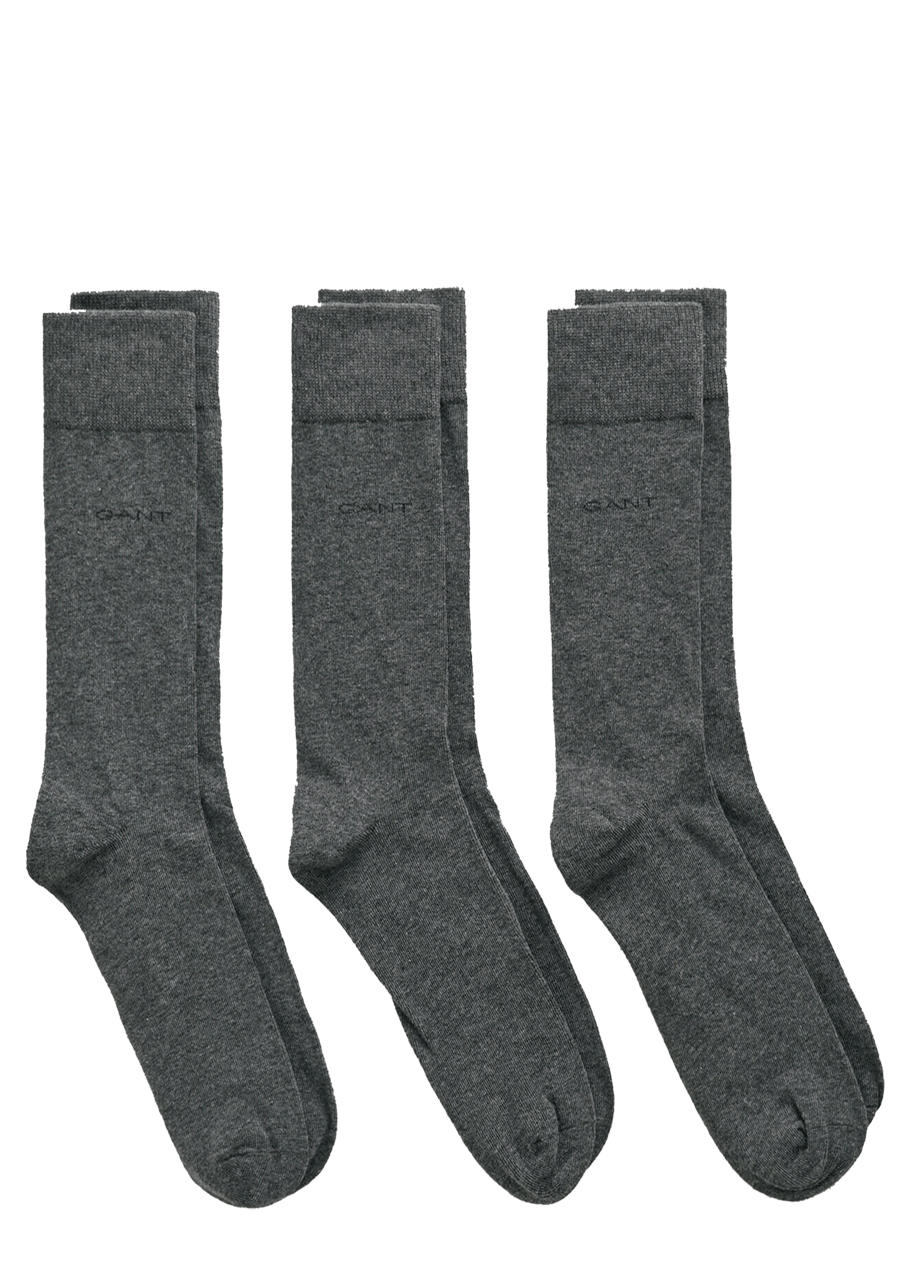 Produktbild fr 'GANT Socken 3er Pack Baumwollmix grau'