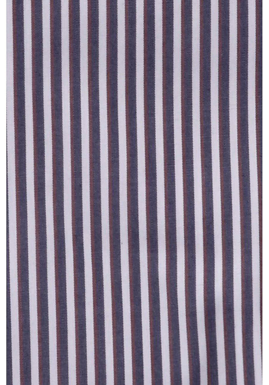 Produktbild f�r 'BOSS Slim Fit Hemd H-HANK-C1 extra langer Arm New Kent Kragen Streifen rot'