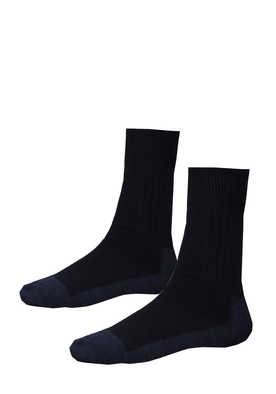 Produktbild f�r 'HIRSCH NATUR Socken TREKKIES Walkfilzsohle Strick dunkelblau'