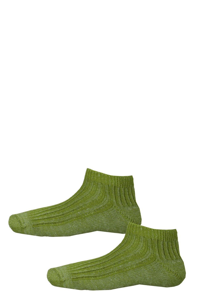 Produktbild f�r 'HIRSCH SPORTS Sneakersocken DANNY Strick gr�n'