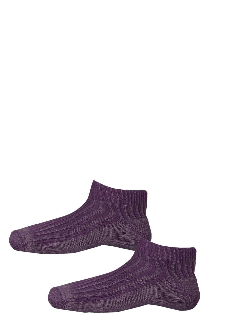 Produktbild f�r 'HIRSCH SPORTS Sneakersocken DANNY Strick lila'