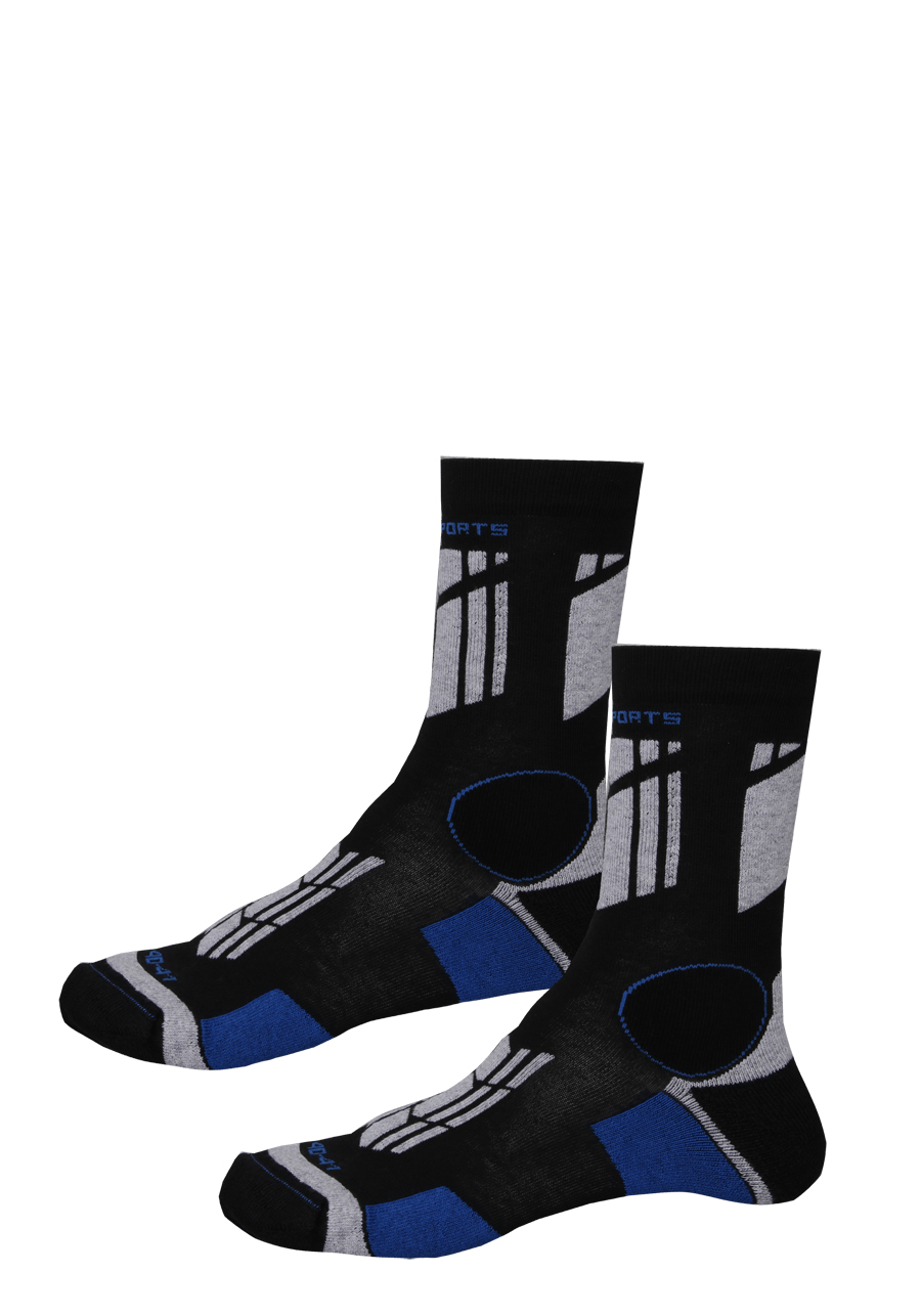 Produktbild f�r 'HIRSCH SPORTS Socken MARIS Jersey Muster schwarz'