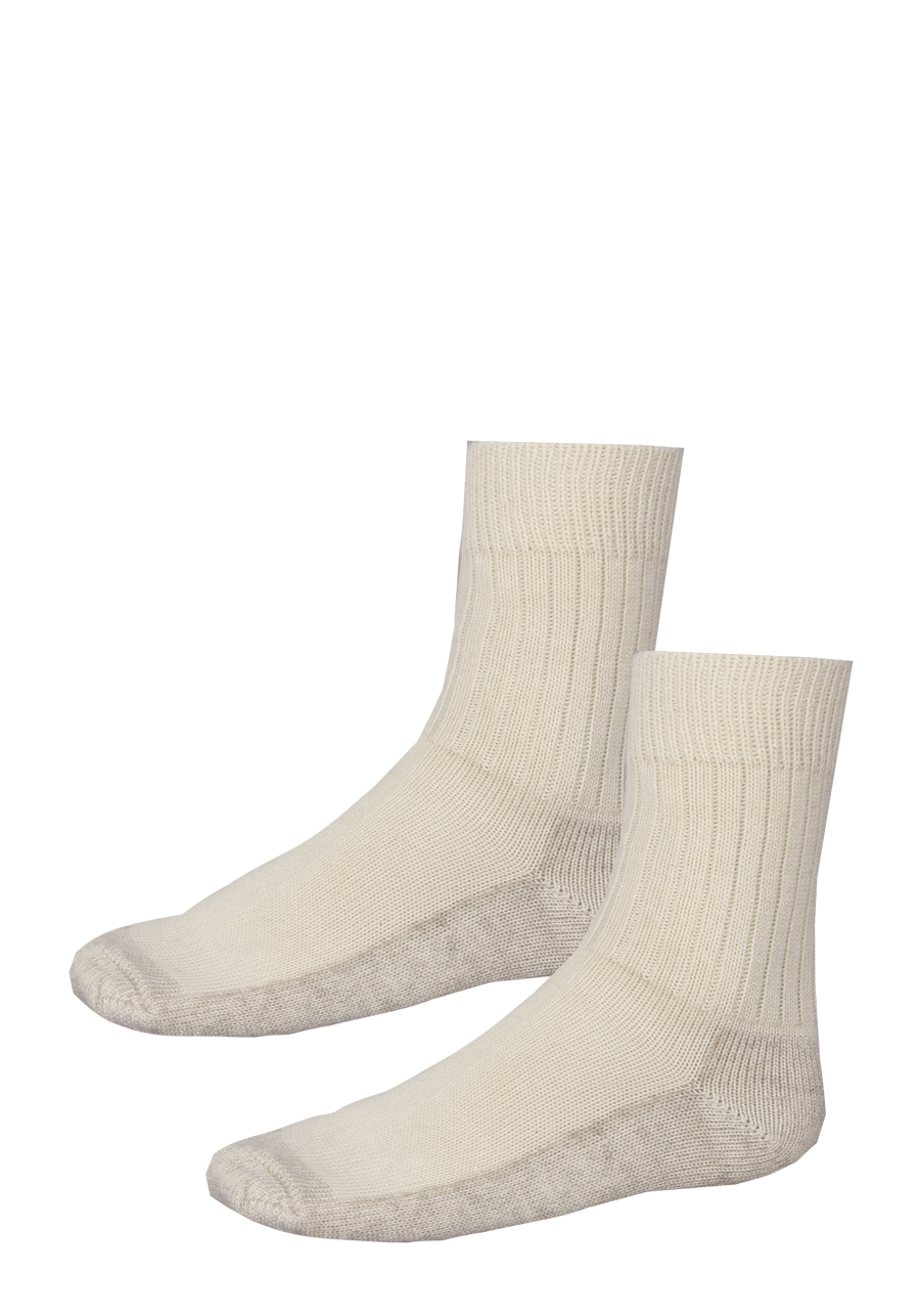 Produktbild f�r 'HIRSCH NATUR Garantiesocken Strick beige'