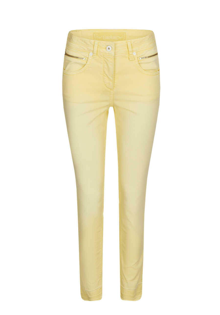 Produktbild fr 'MARC AUREL Skinny Fit Jeans gelb'
