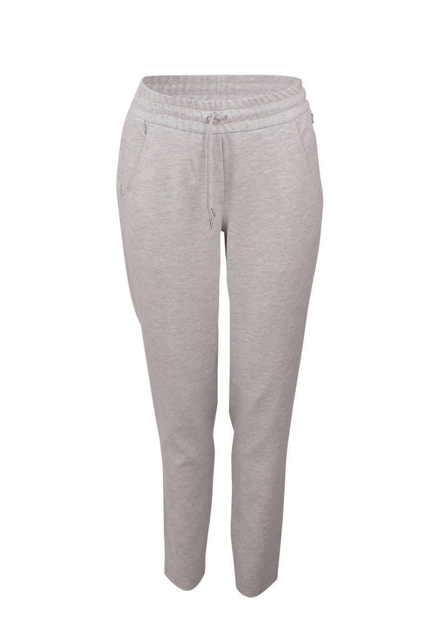 Produktbild fr 'MARC AUREL Sweatpants Gummibund Tunnelzug Metall-Logo hellgrau'