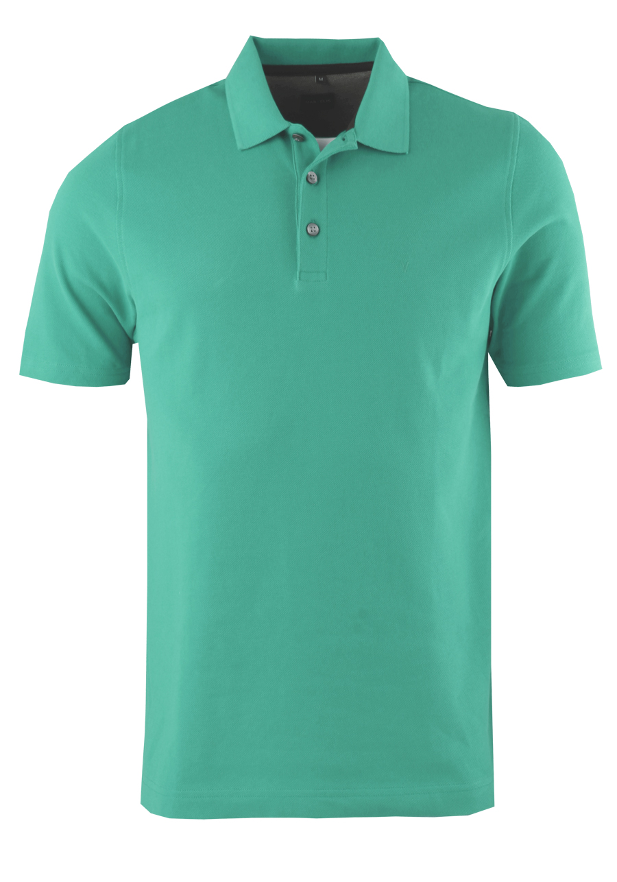 Produktbild fr 'MARVELIS Halbarm Poloshirt geknpfter Kragen Pique hellgrn'