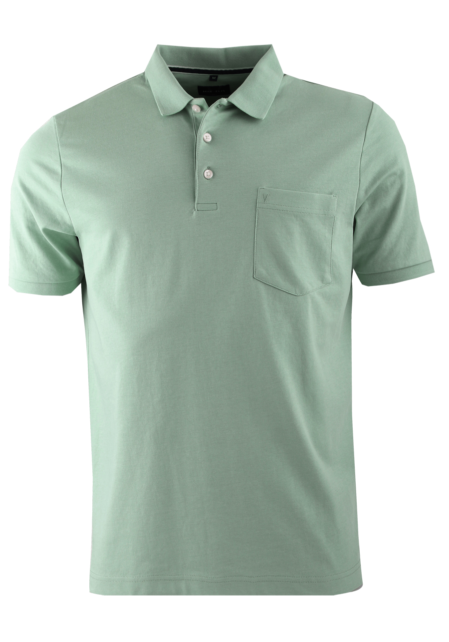 Produktbild fr 'MARVELIS Poloshirt Halbarm Polokragen Quick Dry Jersey hellgrn'