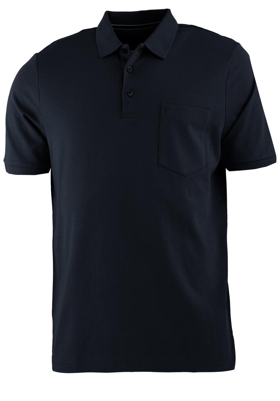 Produktbild f�r 'MARVELIS Poloshirt Halbarm Polokragen Quick Dry Jersey schwarz'