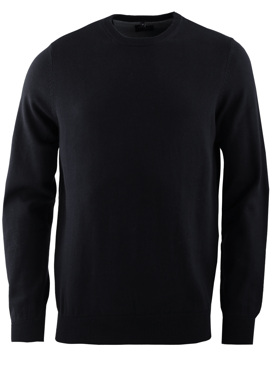Produktbild fr 'MARVELIS Strick Pullover Langarm Rundhals schwarz'