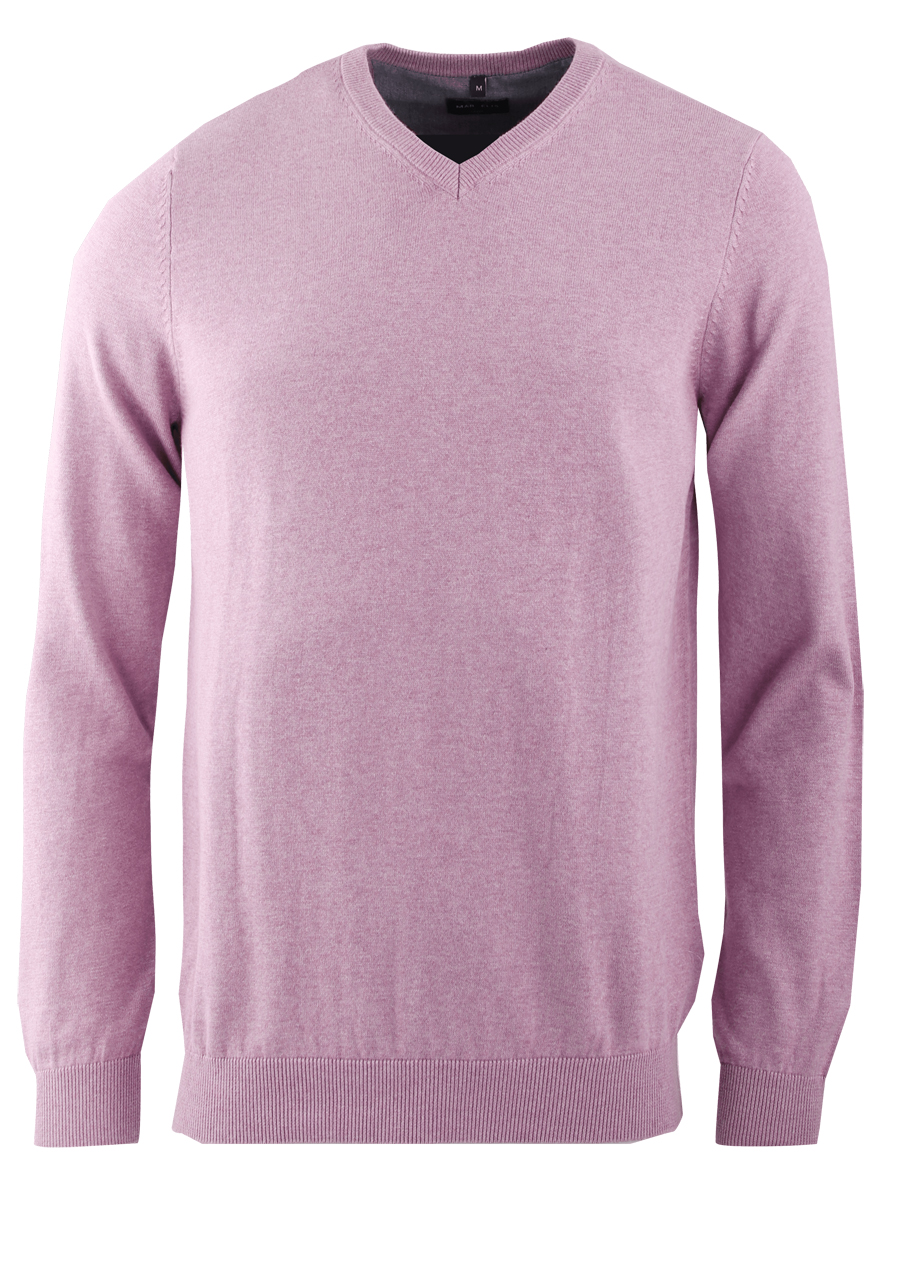 Produktbild fr 'MARVELIS Strick Pullover Langarm V-Ausschnitt rosa'