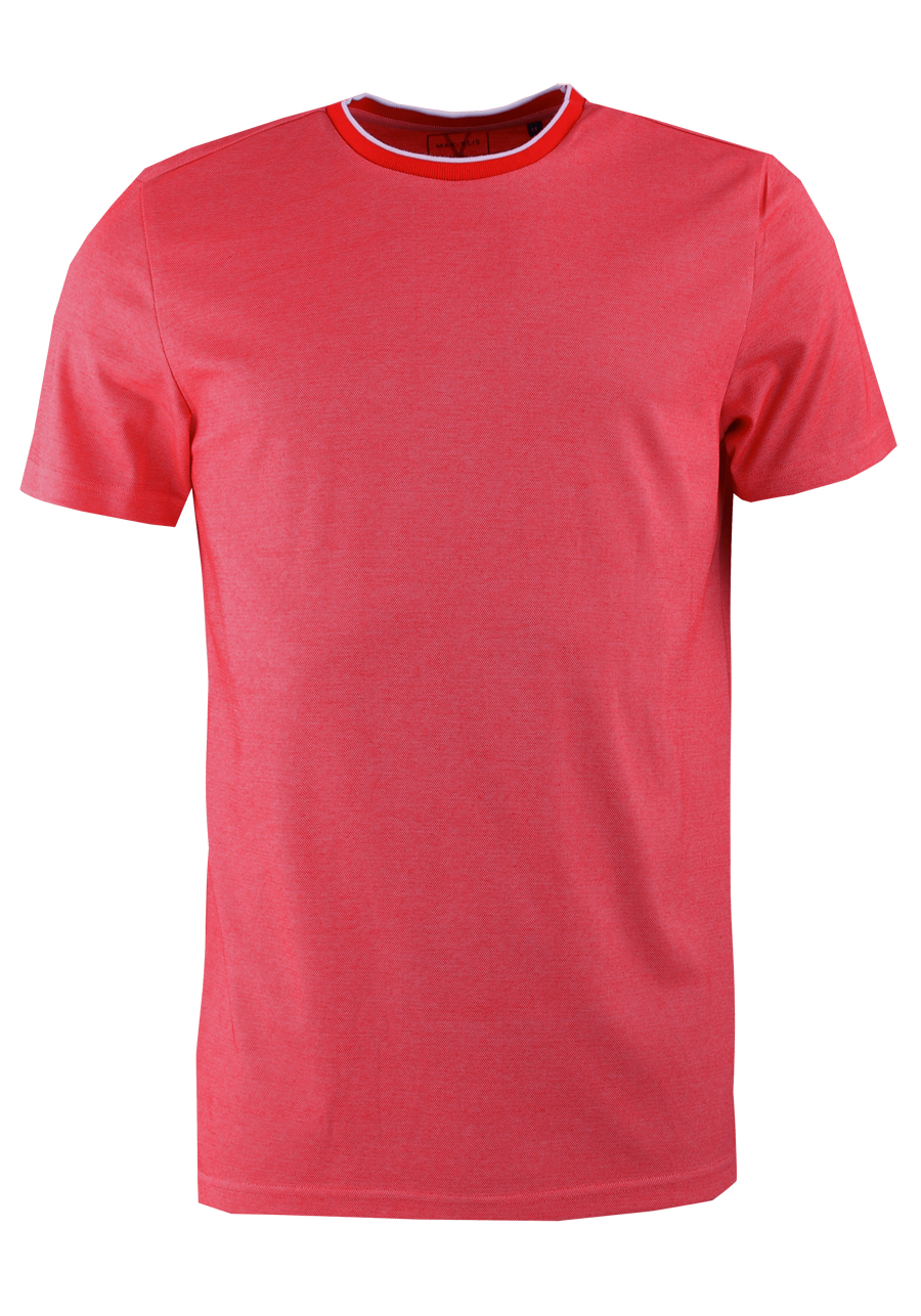 Produktbild fr 'MARVELIS T-Shirt Halbarm Quick Dry Rundhals Struktur dunkelrot'