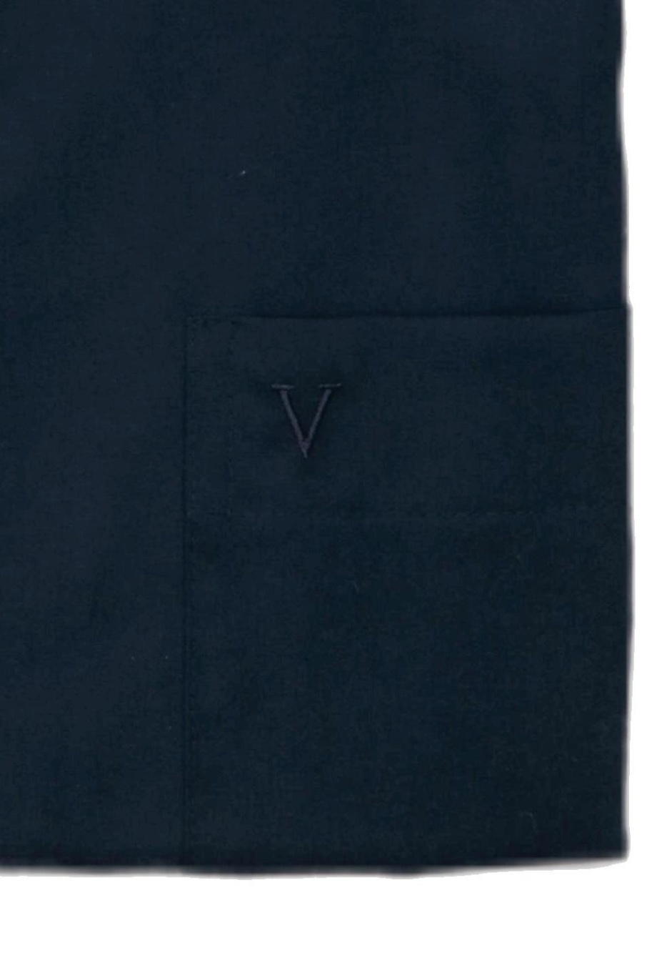 MARVELIS Modern Fit Hemd extra langer Arm New Kent Kragen nachtblau
