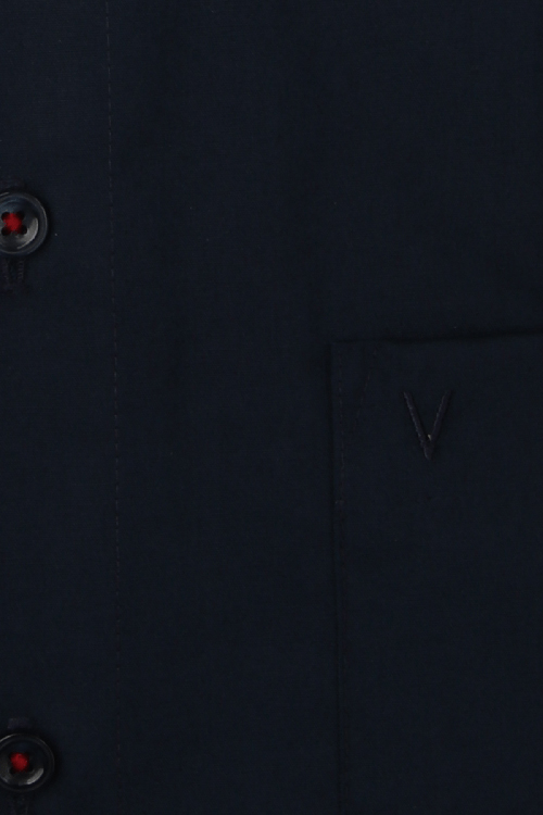 Produktbild fr 'MARVELIS Modern Fit Hemd extra langer Arm New Kent Kragen navy'