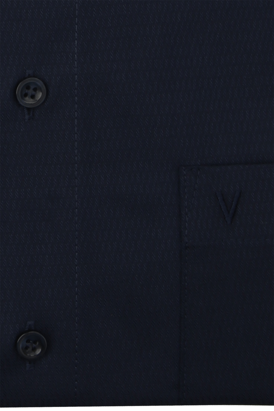 Produktbild f�r 'MARVELIS Modern Fit Hemd Halbarm New Kent Kragen Struktur nachtblau'