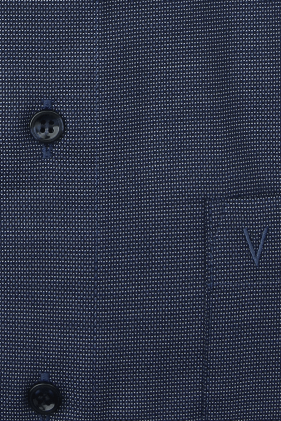 Produktbild f�r 'MARVELIS Modern Fit Hemd Halbarm New Kent Kragen Struktur nachtblau'