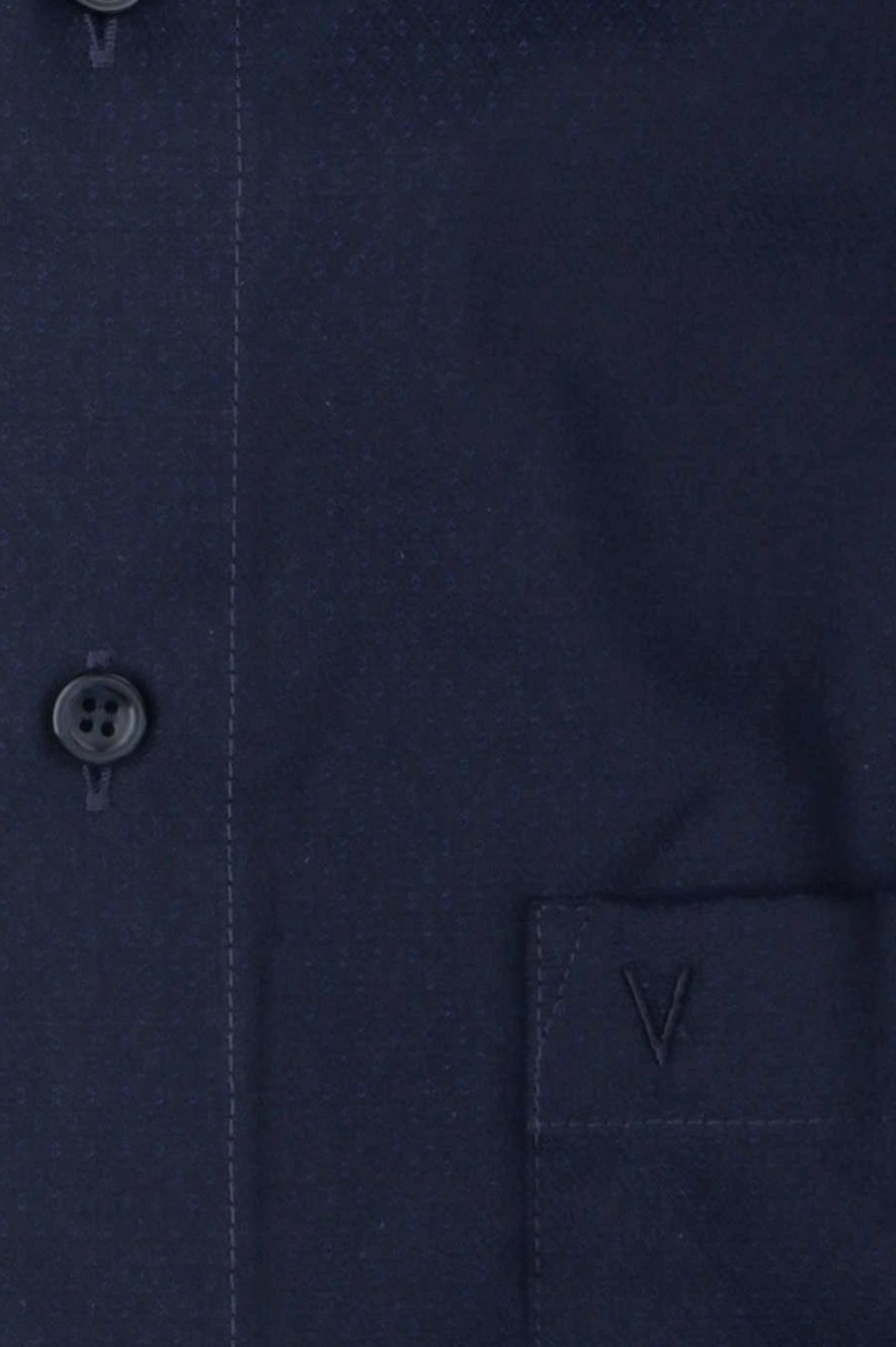 Produktbild f�r 'MARVELIS Modern Fit Hemd Langarm New Kent Kragen Rautenstruktur navy'