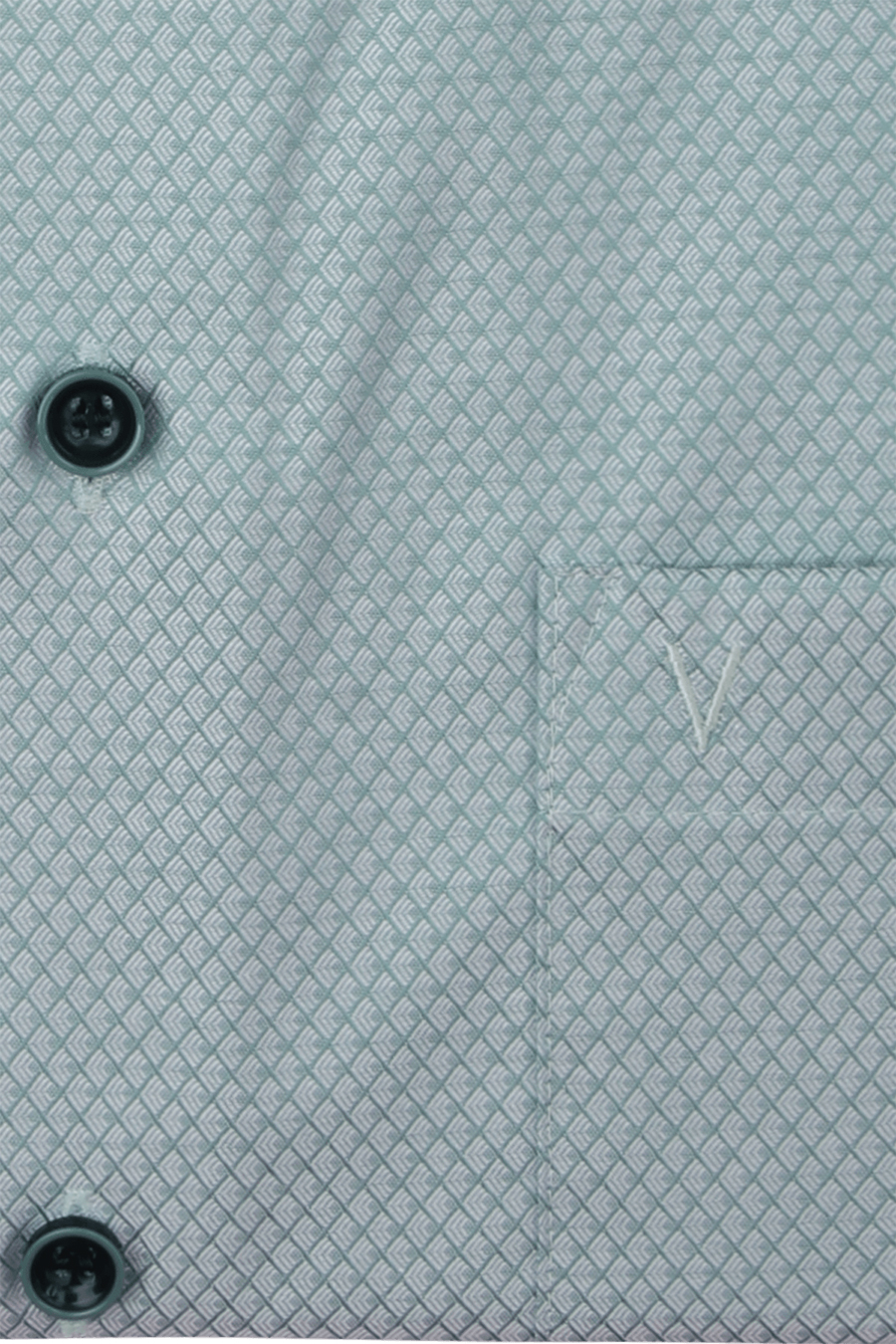 Produktbild f�r 'MARVELIS Modern Fit Hemd Langarm New Kent Kragen Muster gr�n'