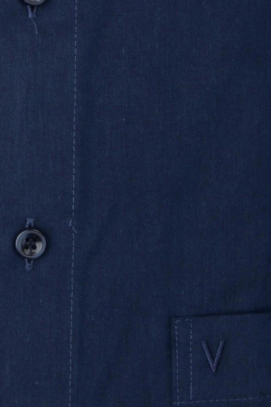 Produktbild fr 'MARVELIS Modern Fit Hemd Langarm New Kent Kragen navy'