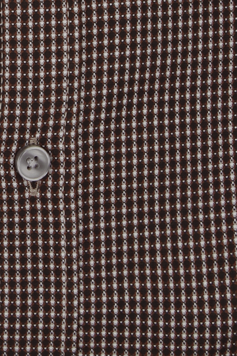 Produktbild f�r 'OLYMP Casual Hemd Langarm New Kent Kragen Muster braun'