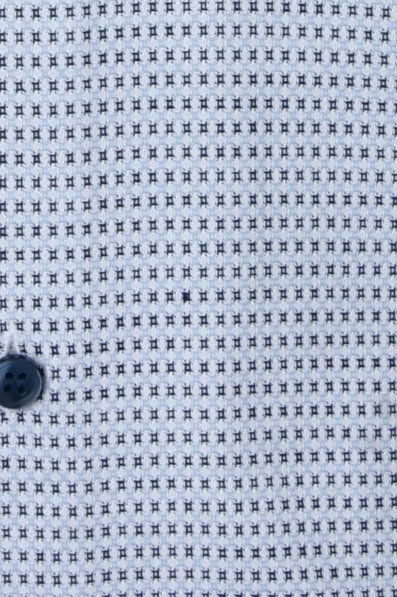 Produktbild fr 'OLYMP No. Six 24/Seven super slim Hemd extra langer Arm Muster blau'