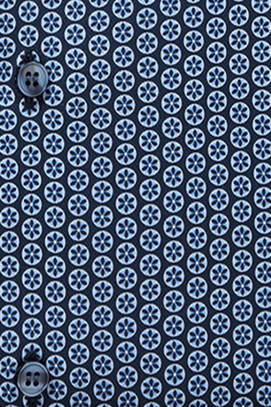 Produktbild f�r 'OLYMP Level Five body fit Hemd extra langer Arm New Kent Kragen Muster blau'