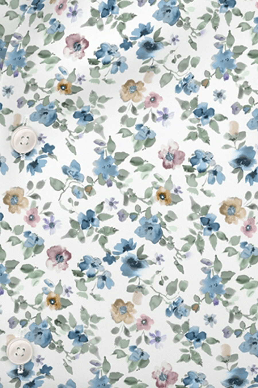 Produktbild f�r 'OLYMP Luxor modern fit Hemd extra kurzer Arm New Kent Kragen Blumenmuster wei�'
