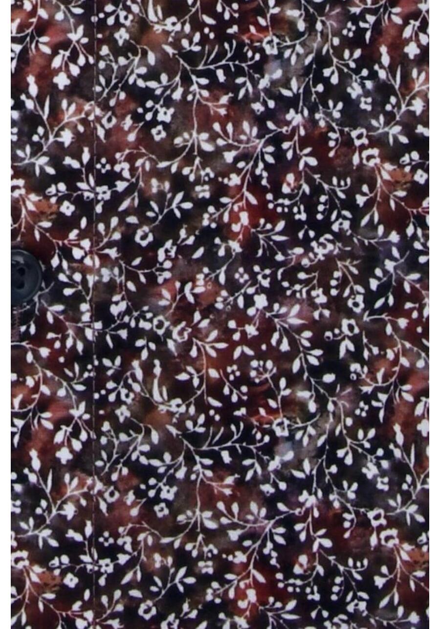 Produktbild fr 'OLYMP Luxor modern fit Hemd Langarm New Kent Kragen Muster lila'