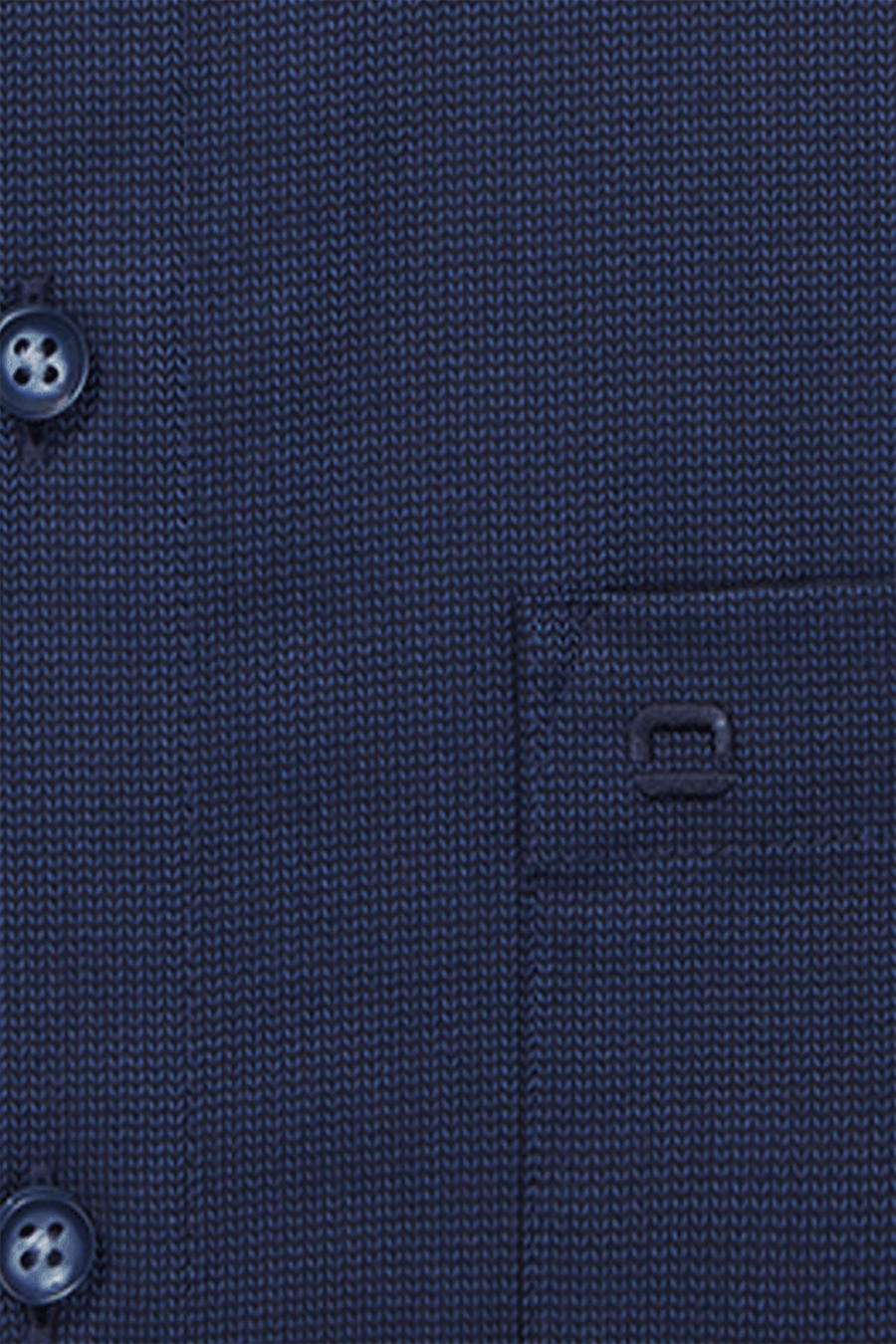 Produktbild f�r 'OLYMP Luxor comfort fit Hemd Langarm New Kent Kragen Muster blau'