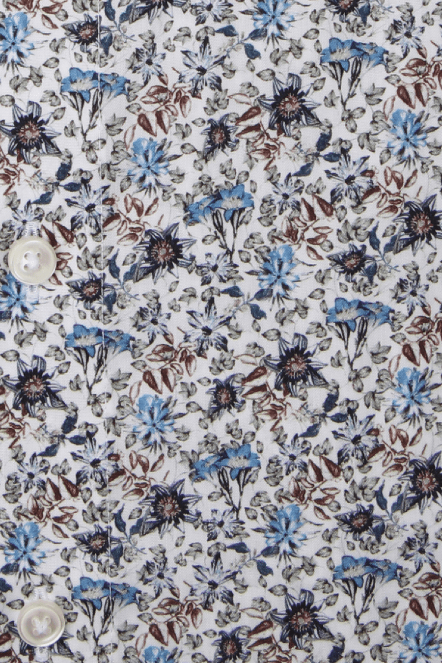 Produktbild f�r 'OLYMP Luxor comfort fit Hemd Langarm New Kent Kragen Blumenmuster wei�'