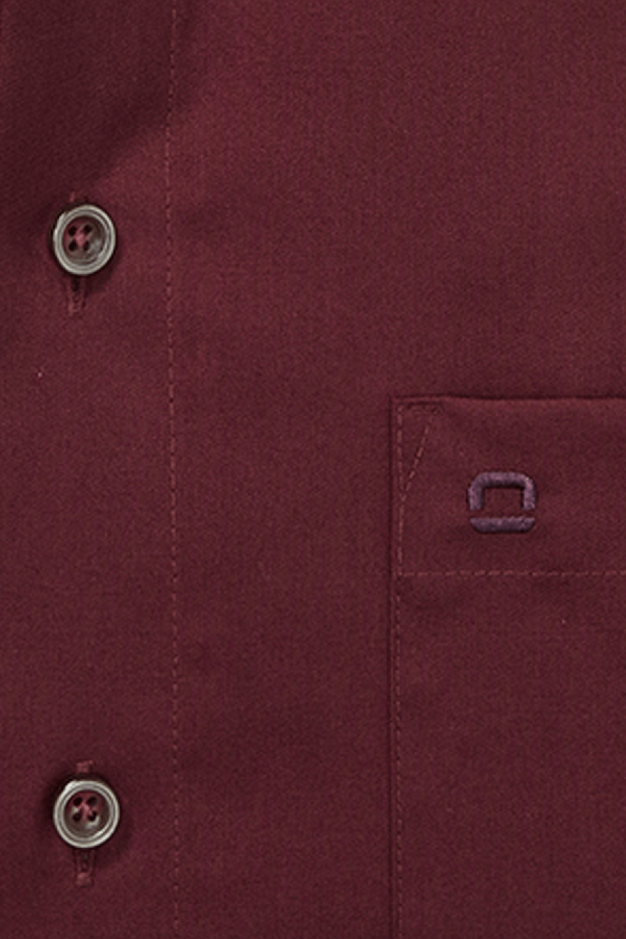Produktbild f�r 'OLYMP Luxor modern fit Hemd extra langer Arm New Kent Kragen Chambray dunkelrot'