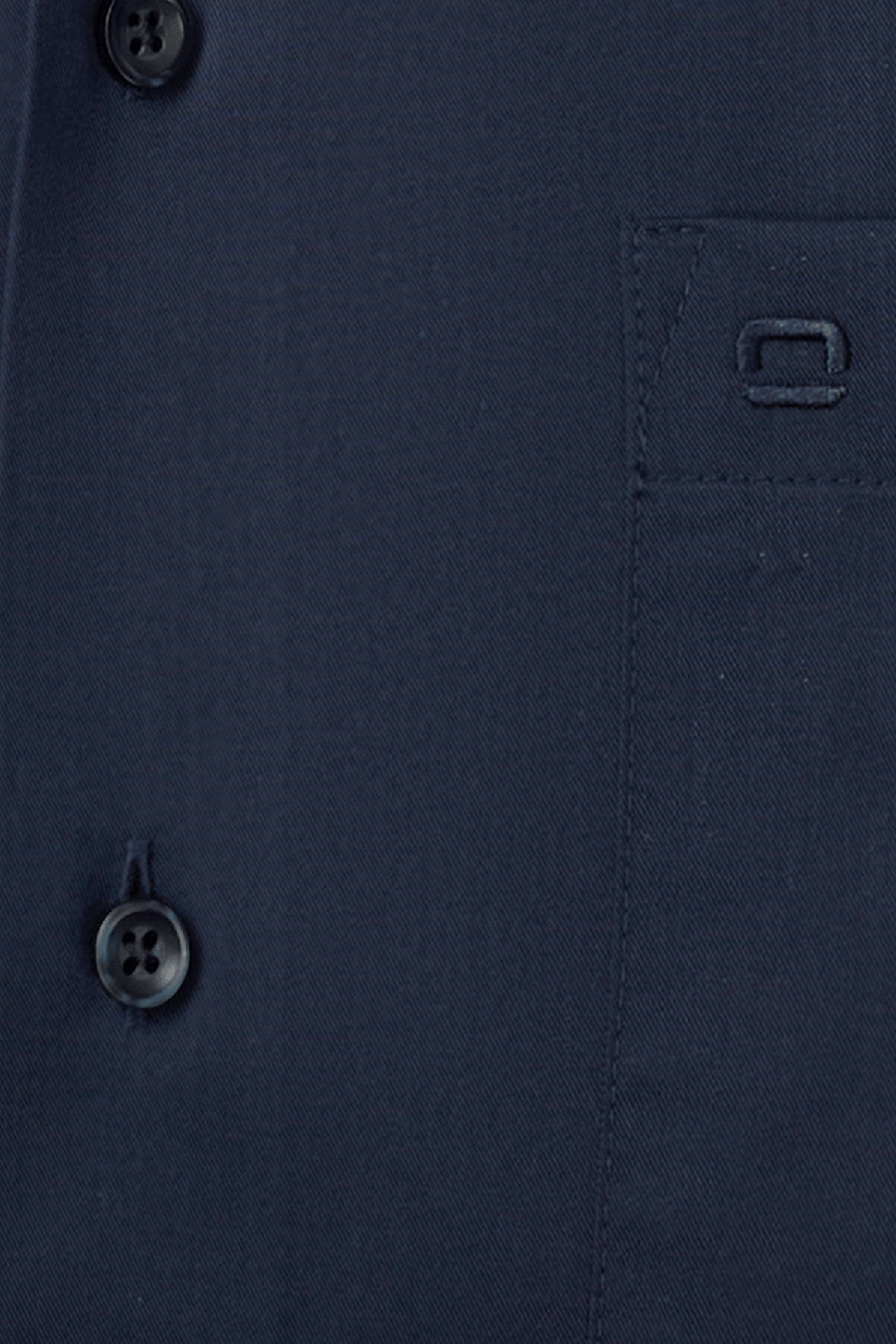 Produktbild f�r 'OLYMP Luxor comfort fit Hemd Langarm New Kent Kragen Popeline nachtblau'