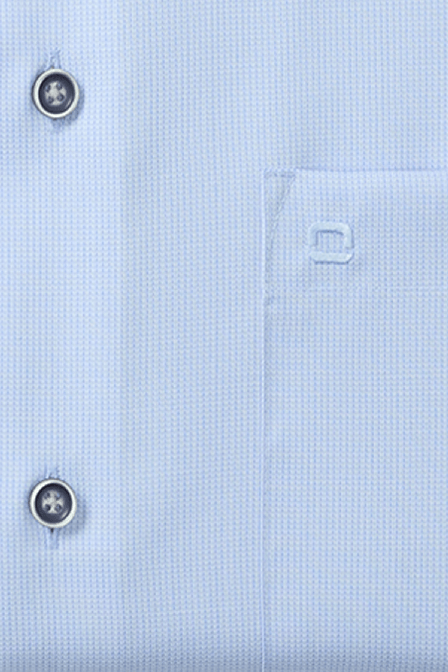 Produktbild f�r 'OLYMP Luxor comfort fit Hemd Langarm New Kent Kragen Muster hellblau'