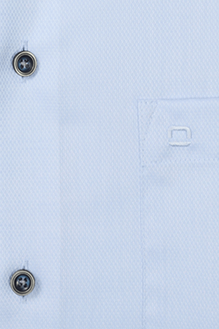 Produktbild f�r 'OLYMP Luxor modern fit Hemd Langarm New Kent Kragen Struktur hellblau'