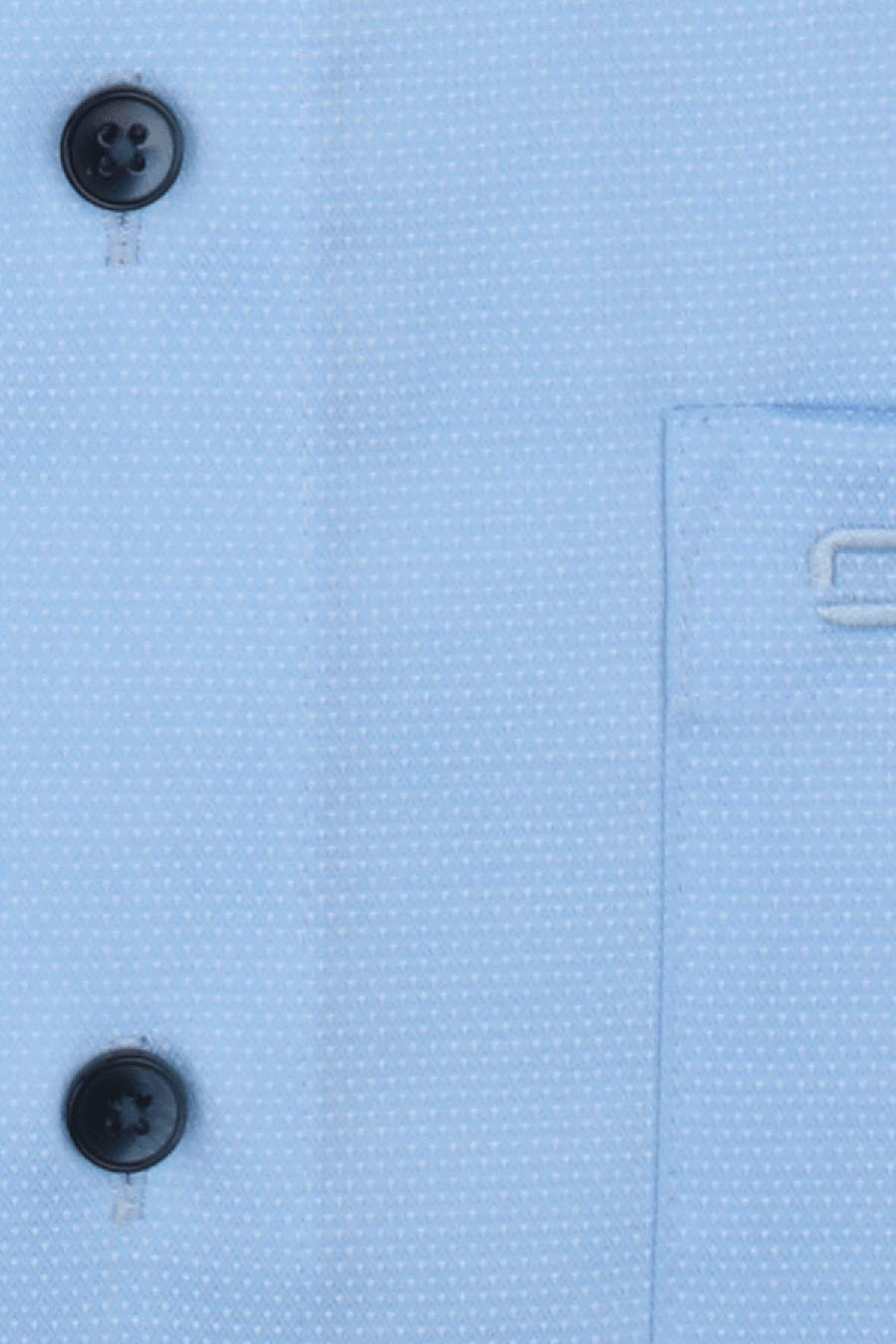 Produktbild fr 'OLYMP Luxor comfort fit Hemd Halbarm New Kent Kragen Struktur hellblau'