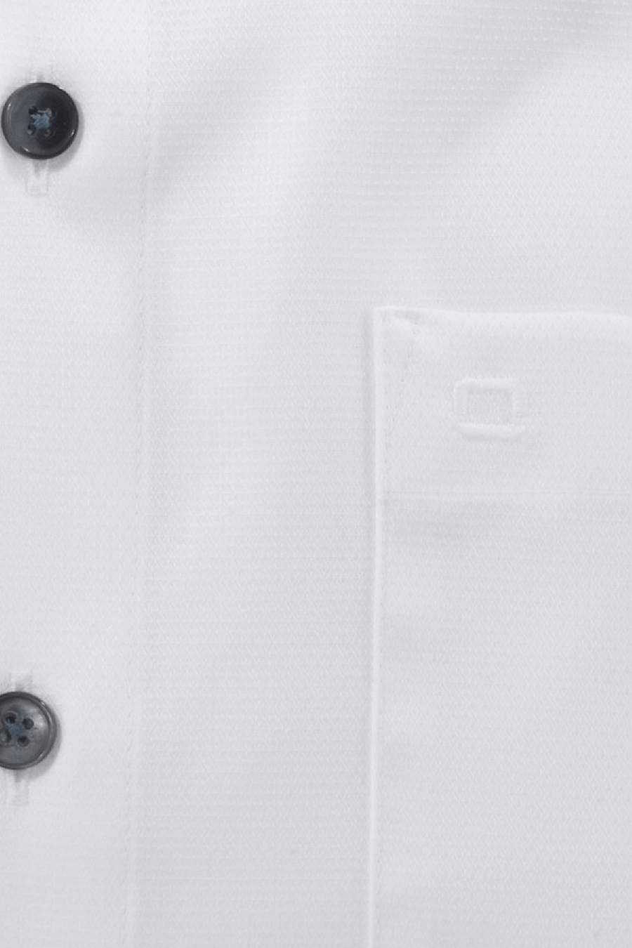 Produktbild fr 'OLYMP Luxor modern fit Hemd Langarm New Kent Kragen Struktur wei'