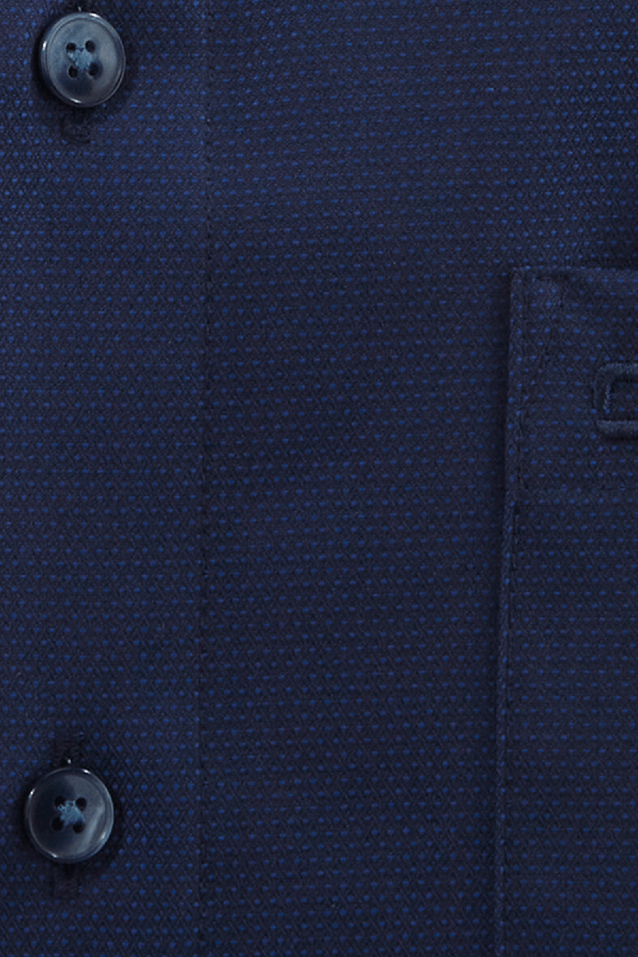 Produktbild fr 'OLYMP Luxor modern fit Hemd Langarm New Kent Kragen Struktur nachtblau'