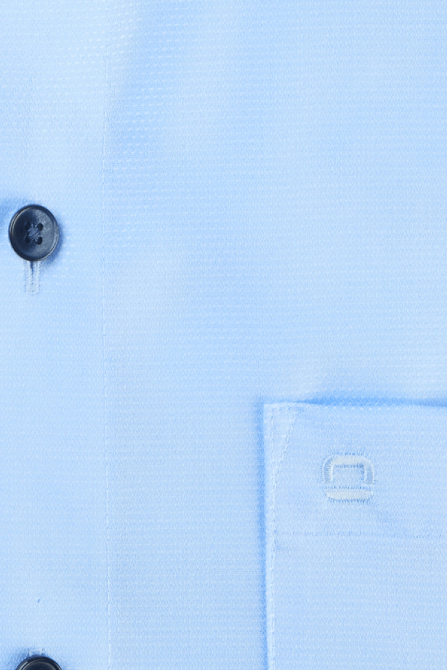 Produktbild fr 'OLYMP Luxor modern fit Hemd Halbarm New Kent Kragen Struktur hellblau'