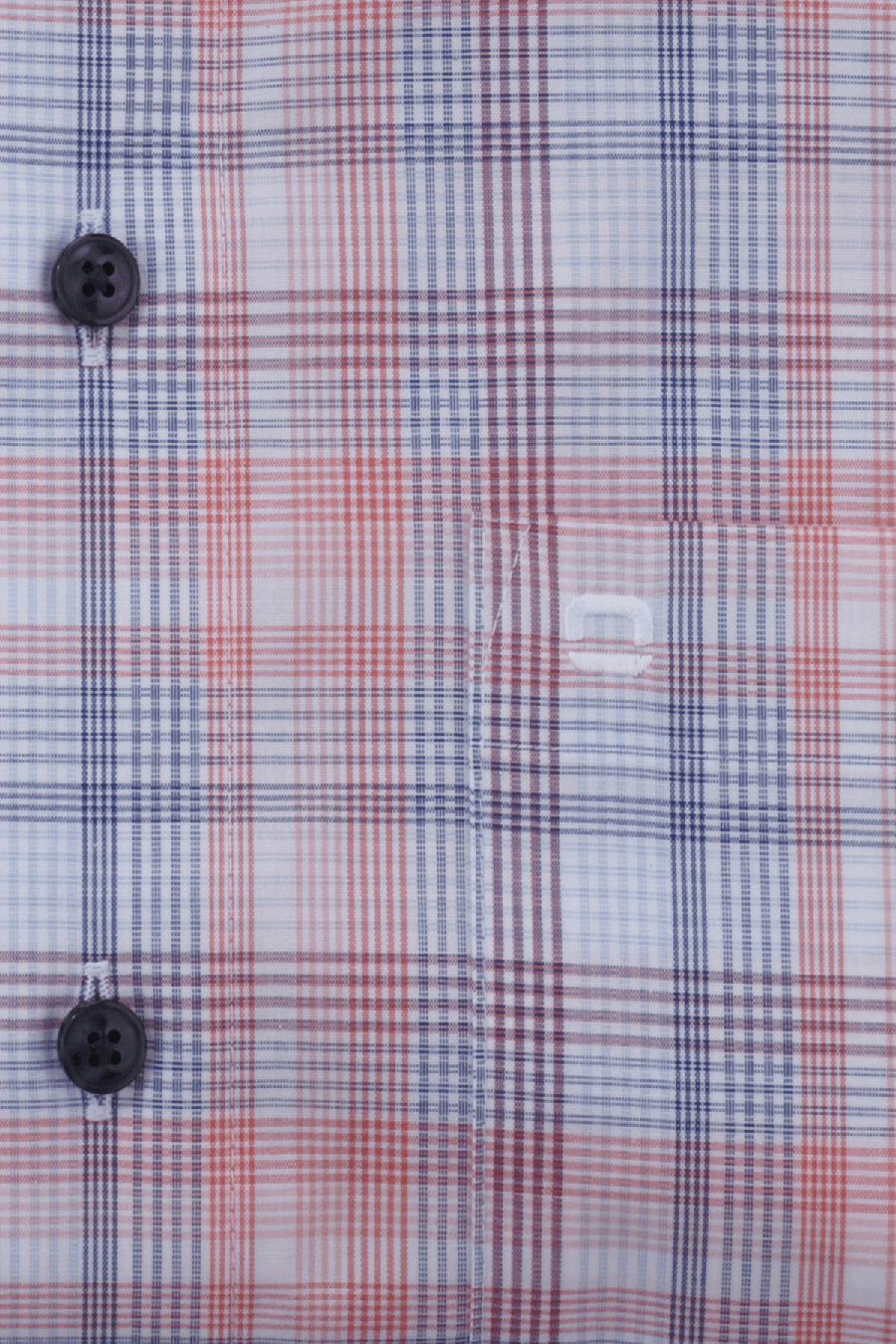 Produktbild f�r 'OLYMP Luxor comfort fit Hemd Halbarm Button Down Kragen Karo rot'