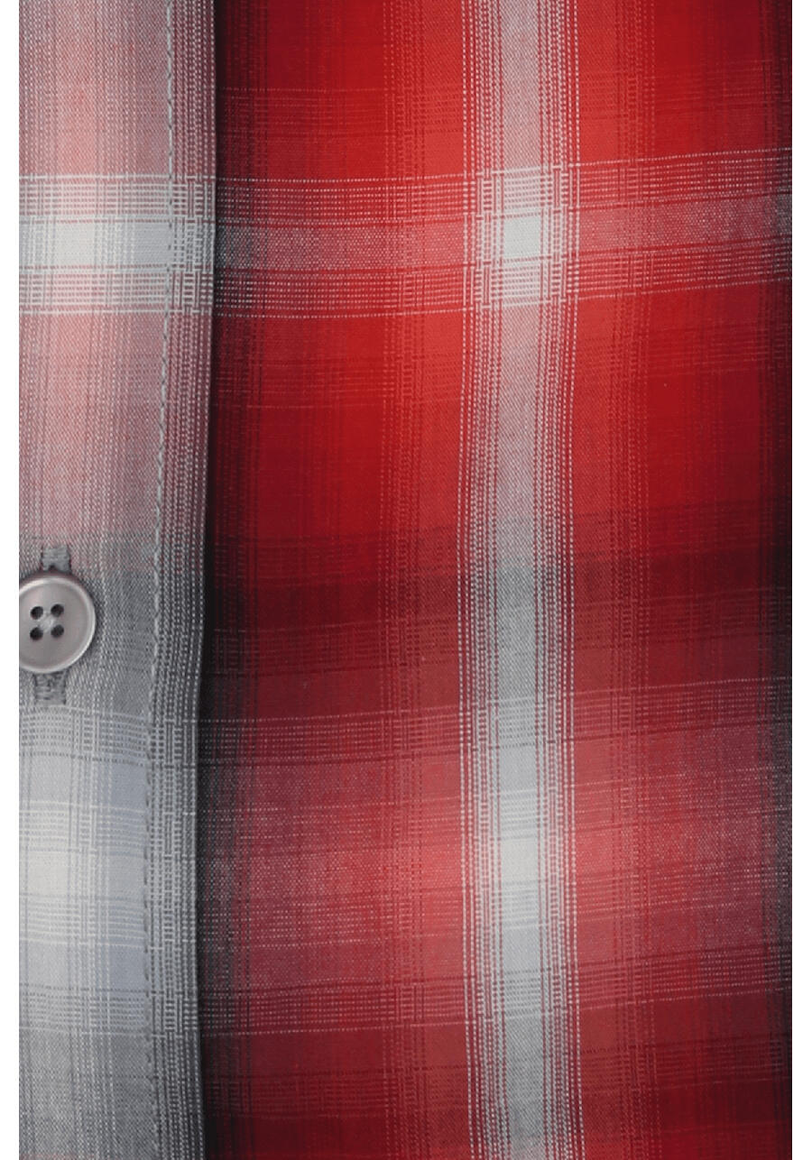 Produktbild fr 'OLYMP Casual regular fit Hemd Langarm New Kent Kragen Karo rot'