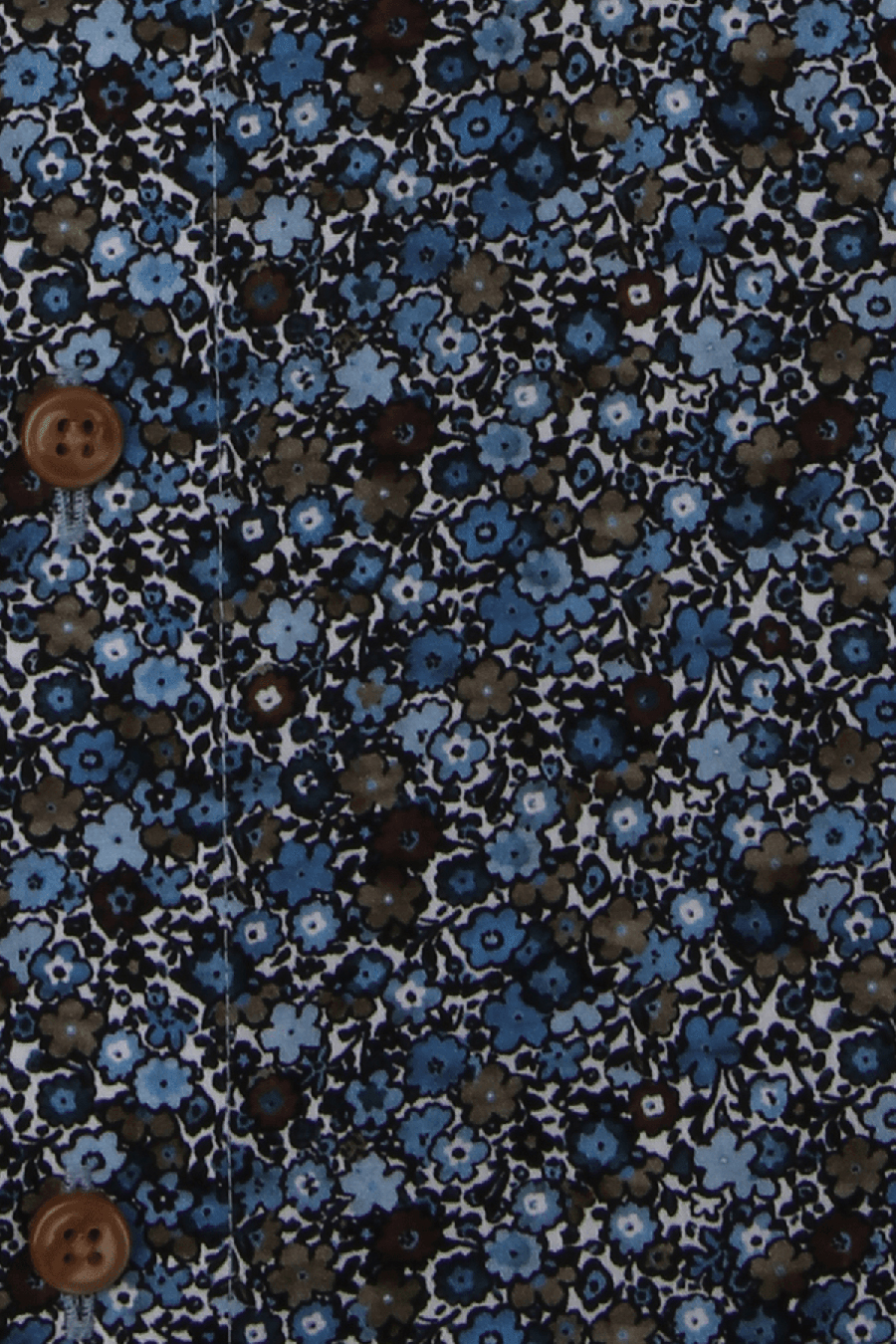 Produktbild fr 'OLYMP Luxor comfort fit Hemd Langarm New Kent Kragen Blumenmuster blau'