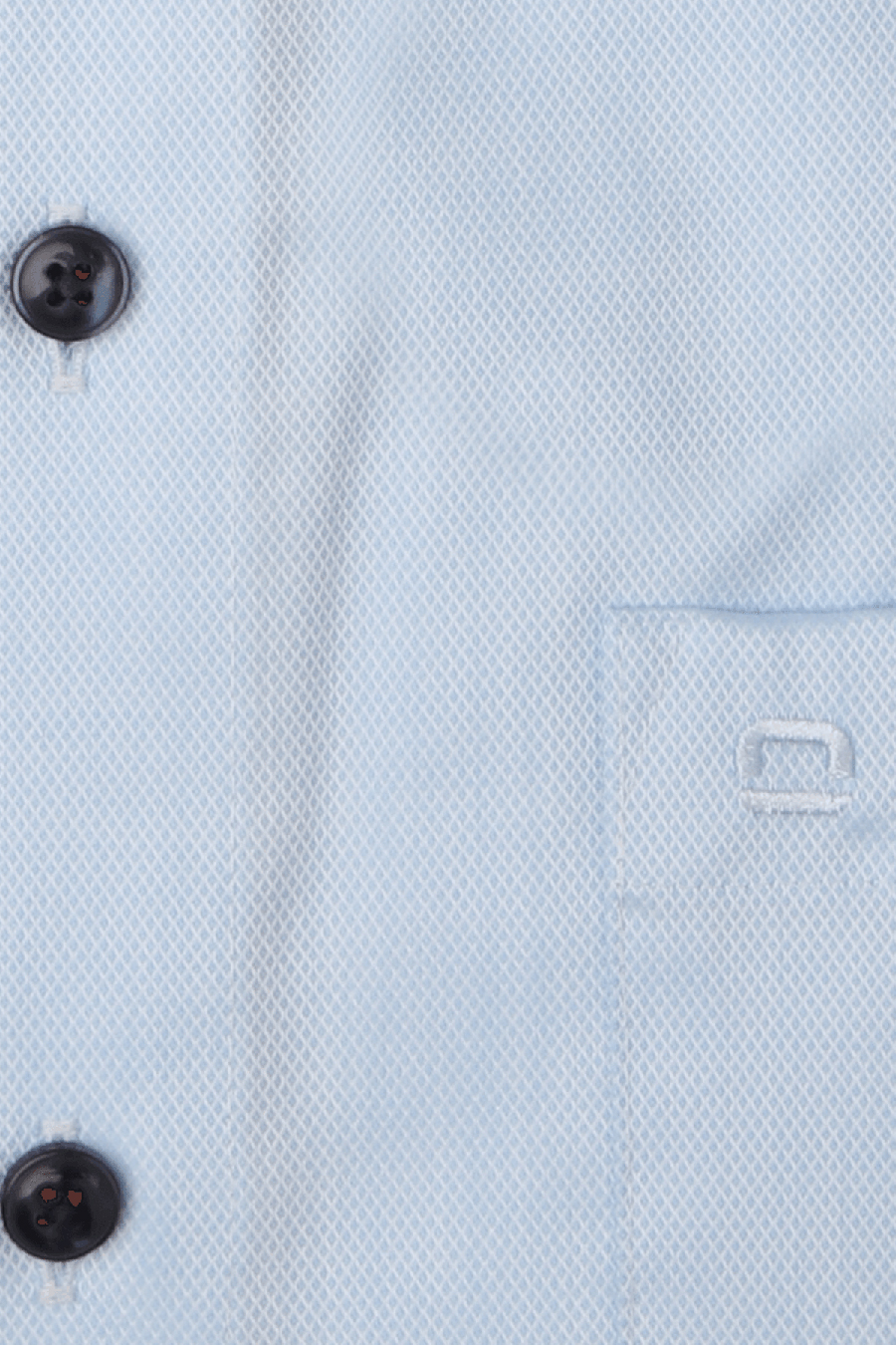 Produktbild fr 'OLYMP Luxor comfort fit Hemd Langarm New Kent Kragen Struktur hellblau'