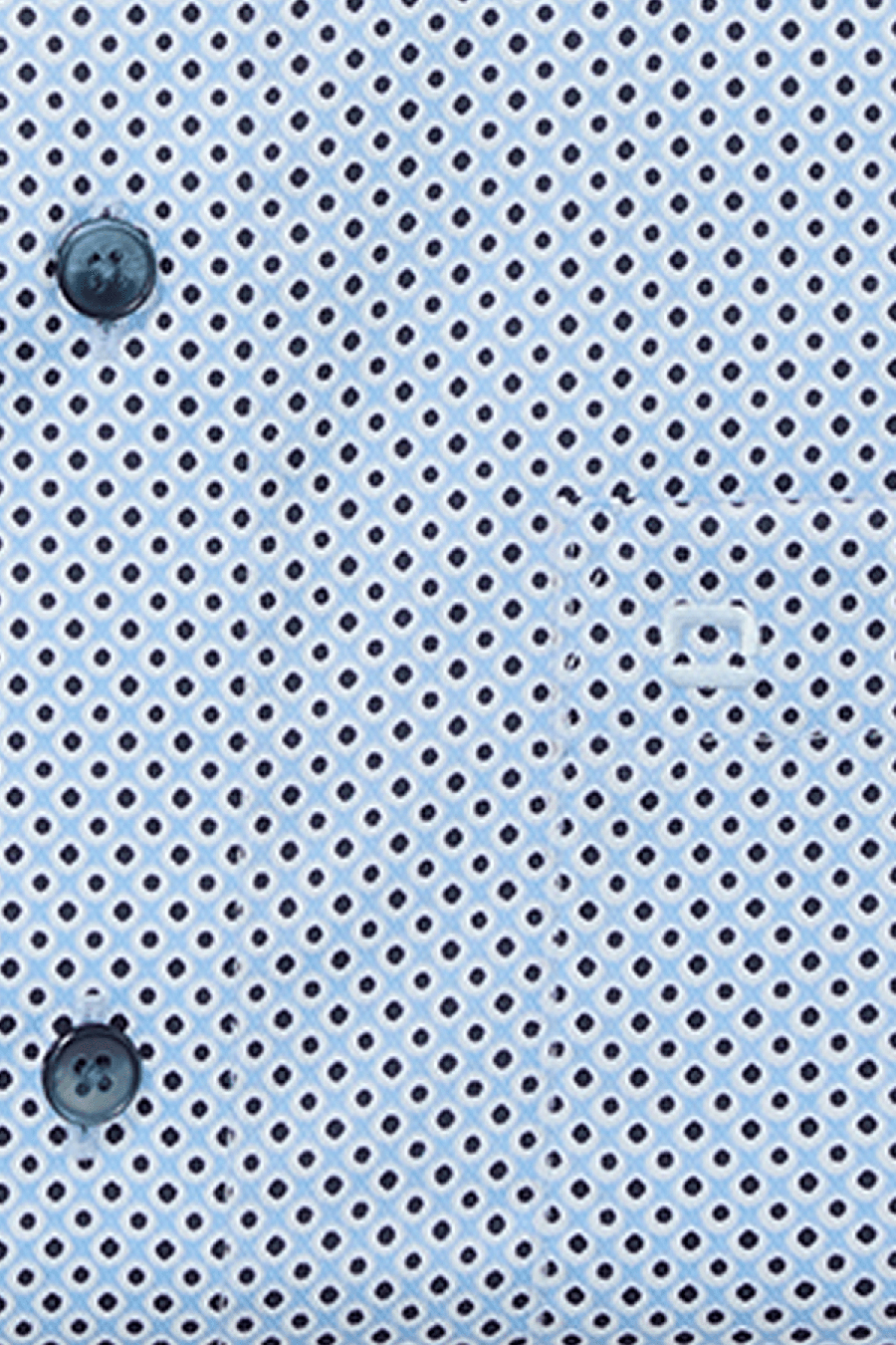 Produktbild f�r 'OLYMP Luxor modern fit Hemd Langarm New Kent Kragen Muster blau'