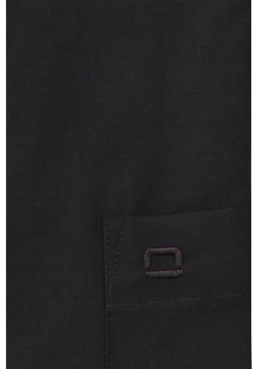 Produktbild fr 'OLYMP Luxor modern fit Hemd Halbarm New Kent Kragen Chambray anthrazit'