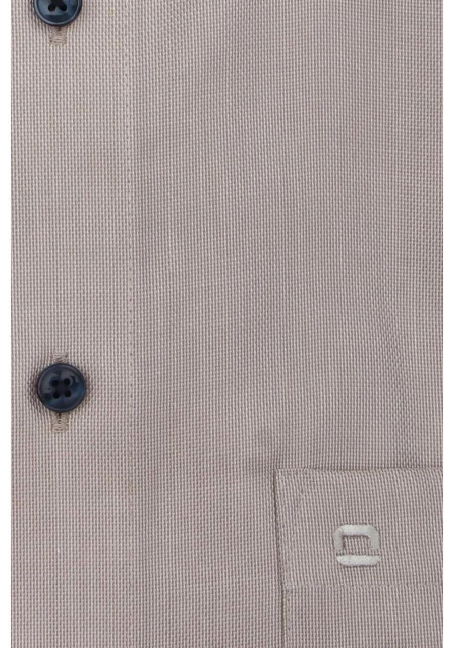 Produktbild fr 'OLYMP Luxor modern fit Hemd Langarm Struktur beige'