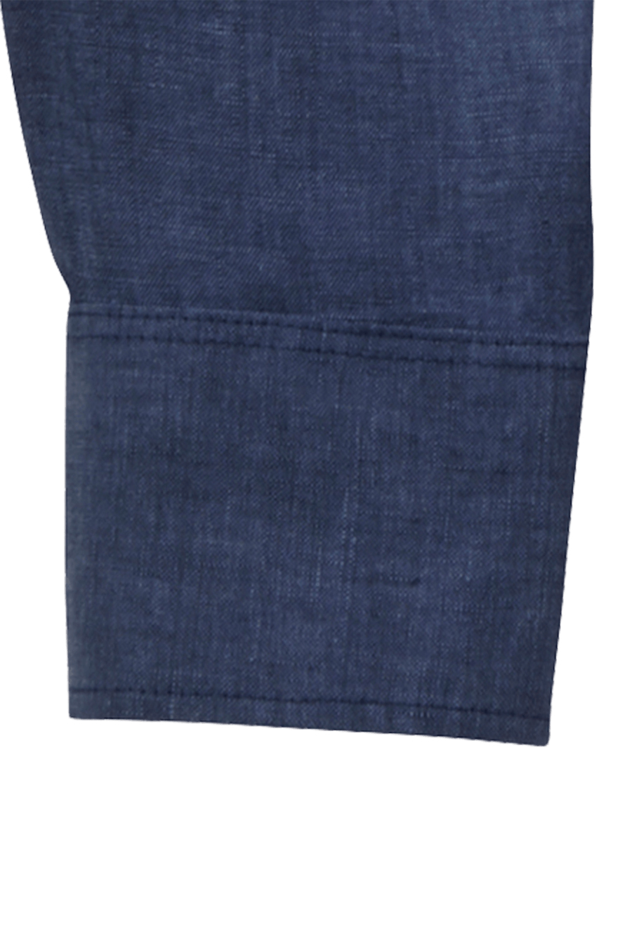 Produktbild fr 'OLYMP Casual regular fit Hemd Langarm New Kent Kragen Leinen dunkelblau'